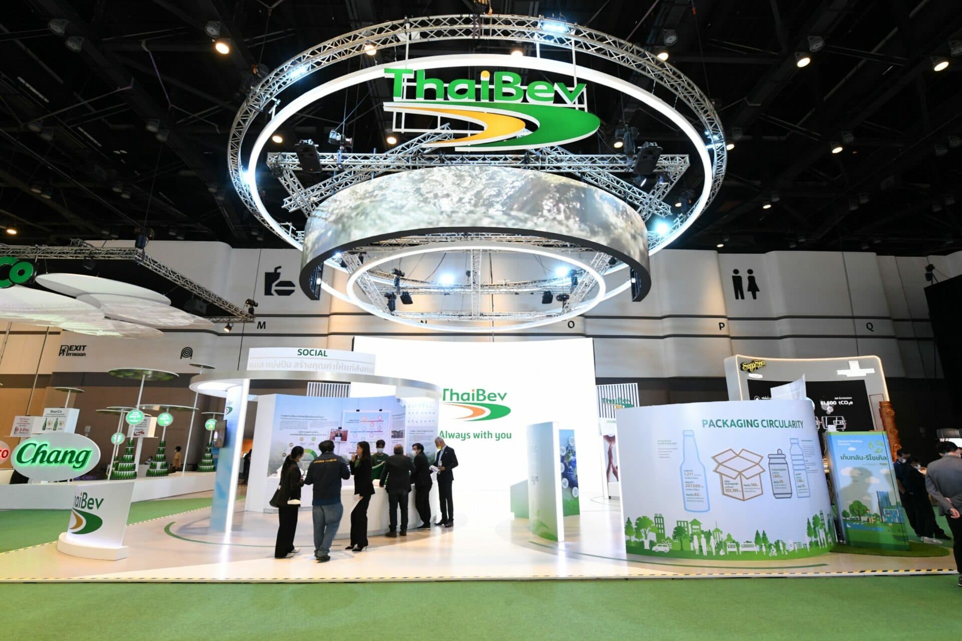 “ไทยเบฟ” ผนึกกำลังชูแนวคิดความยั่งยืน “พอเพียง ยั่งยืน เพื่อโลก” ในงาน Sustainability Expo 2022 ครั้งที่ 3