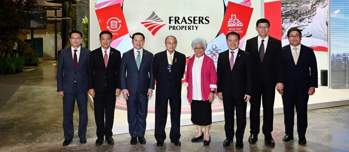 “เฟรเซอร์ส พร็อพเพอร์ตี้” เปิดวิสัยทัศน์ด้านความยั่งยืนเต็มรูปแบบ  ในงาน Sustainability Expo 2022 พร้อมชู “วัน แบงค็อก” โครงการต้นแบบสีเขียวระดับโลก