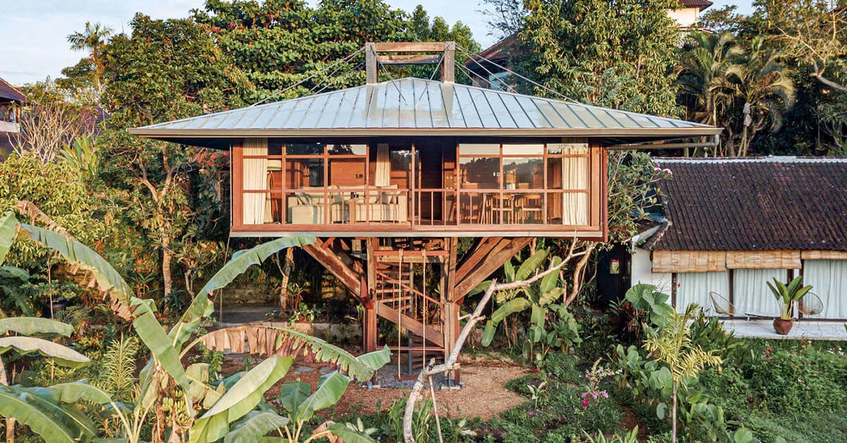 ไอเดียแต่งบ้าน Tree house สไตล์รีสอร์ท เอกลักษณ์ทางวัฒนธรรมจากบาหลี