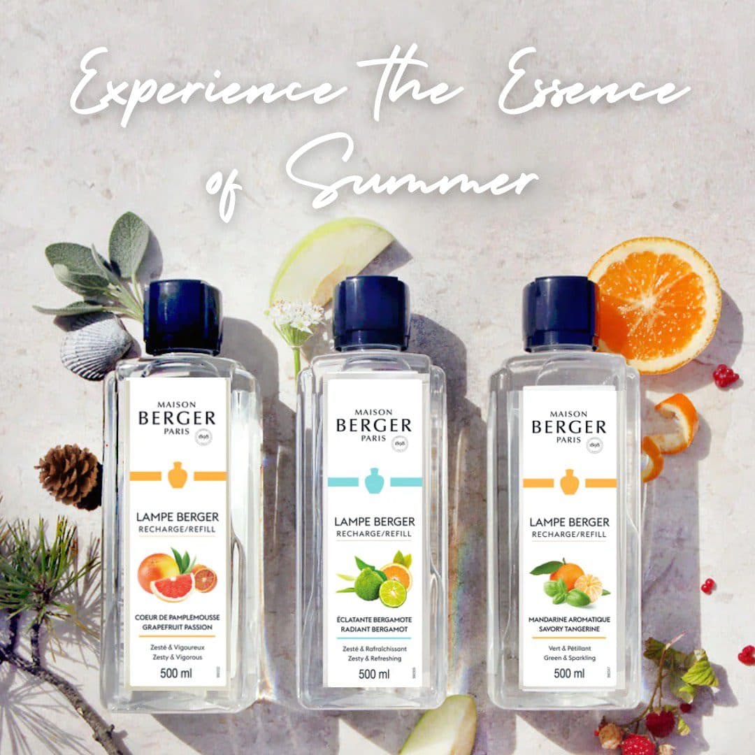 Maison Berger Paris ชวนสัมผัสกลิ่นหอมสดชื่นรับฤดูร้อนภายในบ้านแนะนำ 7 กลิ่นน้ำหอมปรับอากาศไฮไลต์ ช่วงซัมเมอร์นี้  