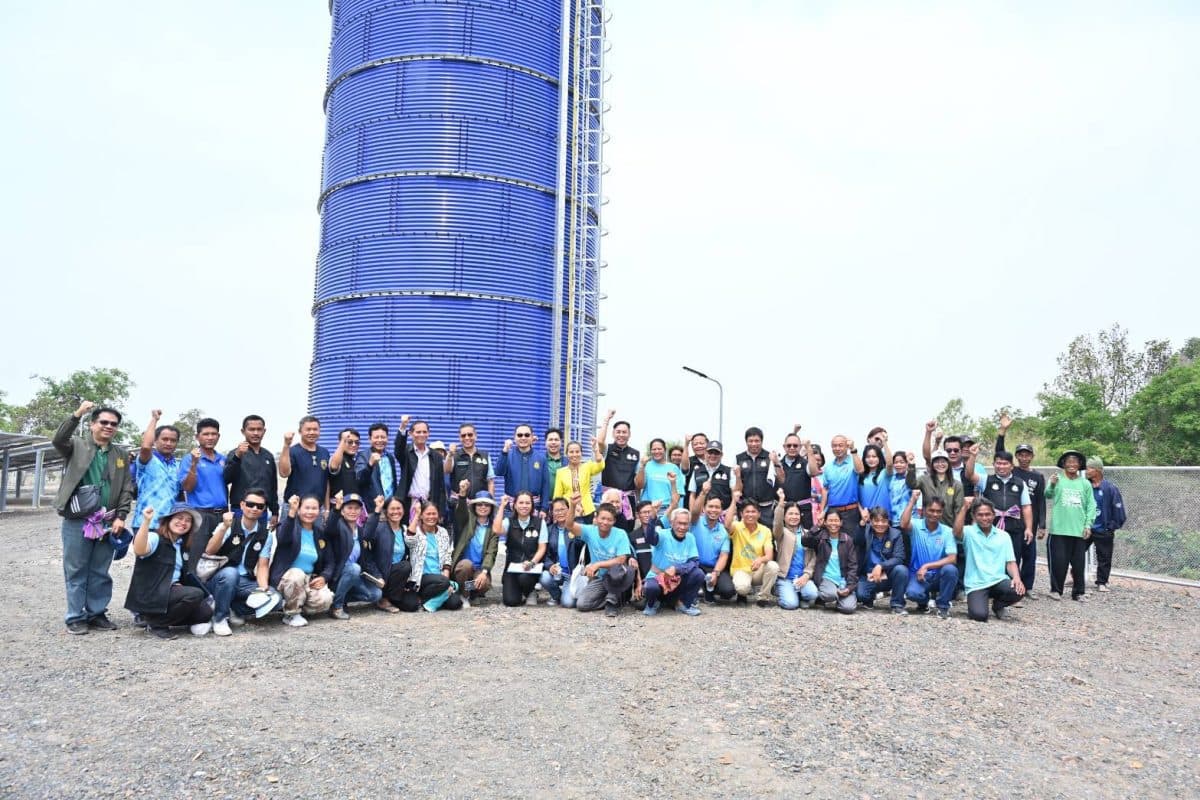 กระทรวงทรัพยากรธรรมชาติและสิ่งแวดล้อม ลงพื้นที่โครงการระบบกระจายน้ำด้วยพลังงานแสงอาทิตย์ จ.บุรีรัมย์ หนุนเพิ่มคุณภาพชีวิตประชาชน สร้างประโยชน์เพื่อการเกษตร 2,200 ไร่