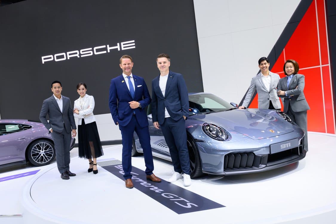 ปอร์เช่ ประเทศไทย เปิดตัว 911 GTS ใหม่ พร้อมเทคโนโลยี T-Hybrid ครั้งแรกในเอเชียตะวันออกเฉียงใต้