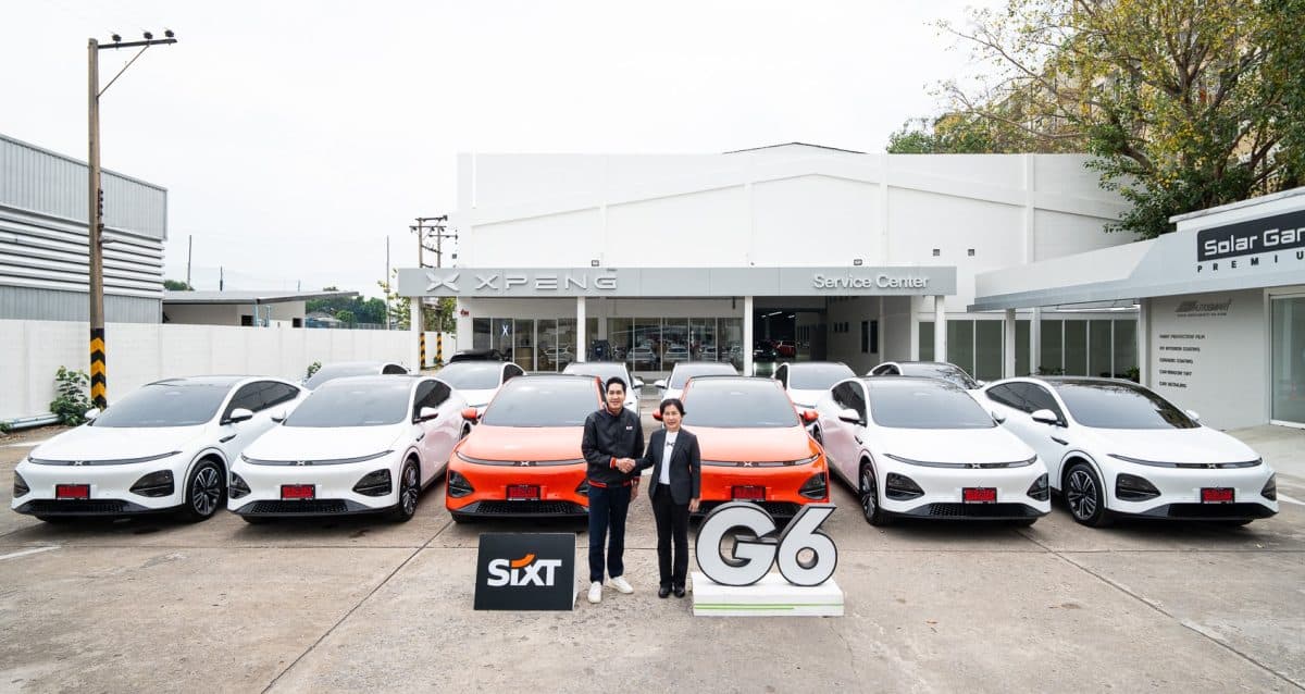 ซิกท์ รถเช่า ประเทศไทย รับมอบ XPENG G6 ล็อตใหญ่ 48 คัน เสริมทัพยานยนต์ไฟฟ้าระดับพรีเมียม พร้อมเปิดตัวสาขาที่ 17 วิภาวดี ดอนเมือง!
