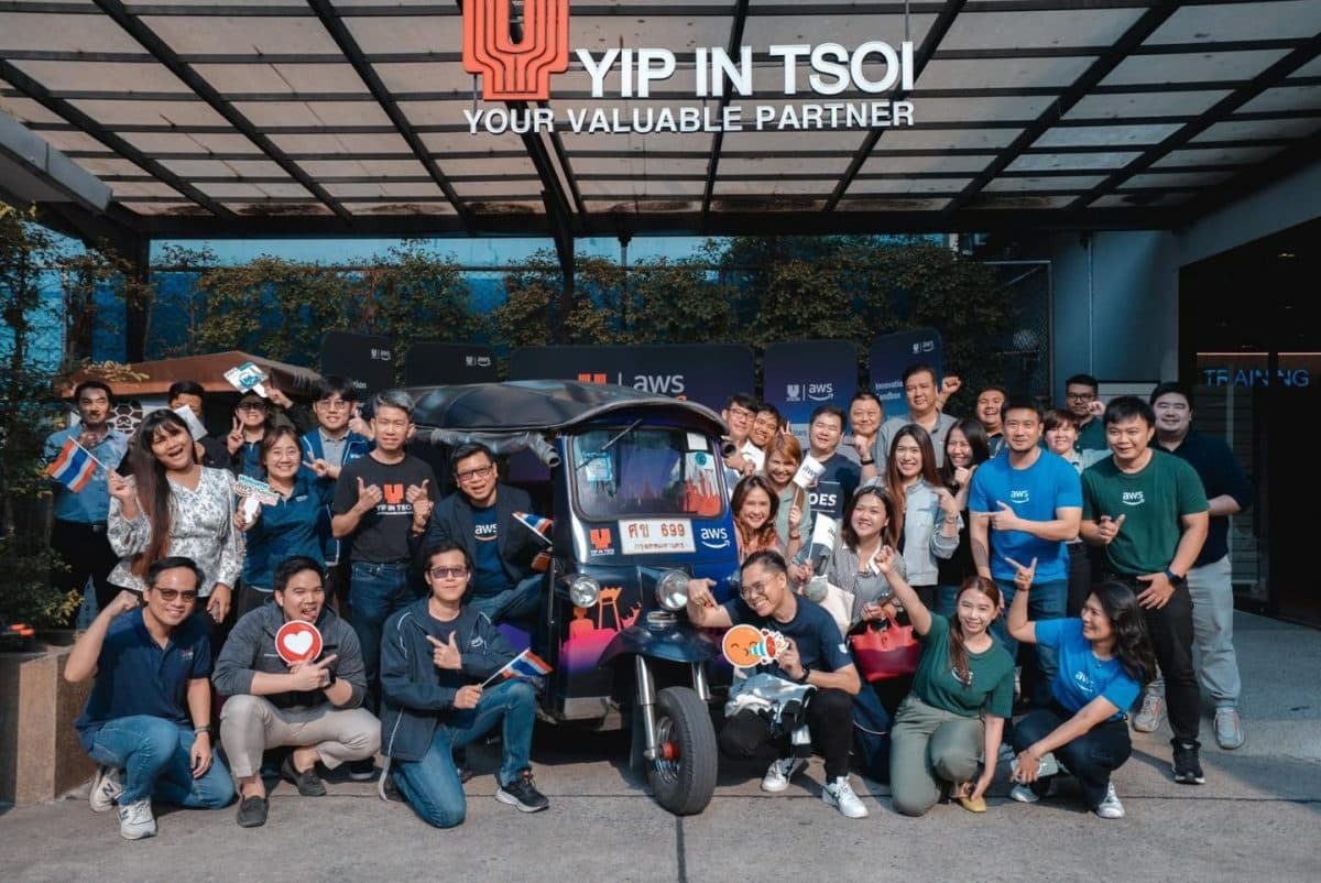 ยิบอินซอย จับมือ AWS รุกตลาดคลาวด์ไทย