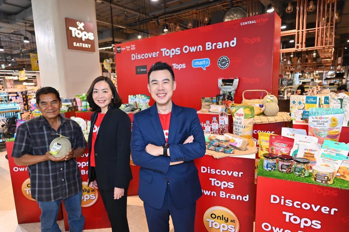 ท็อปส์ ในเครือเซ็นทรัล รีเทล เขย่าตลาด FMCG ปี 68 กับพอร์ตสินค้า Own Brand กว่า 5,000 รายการ
