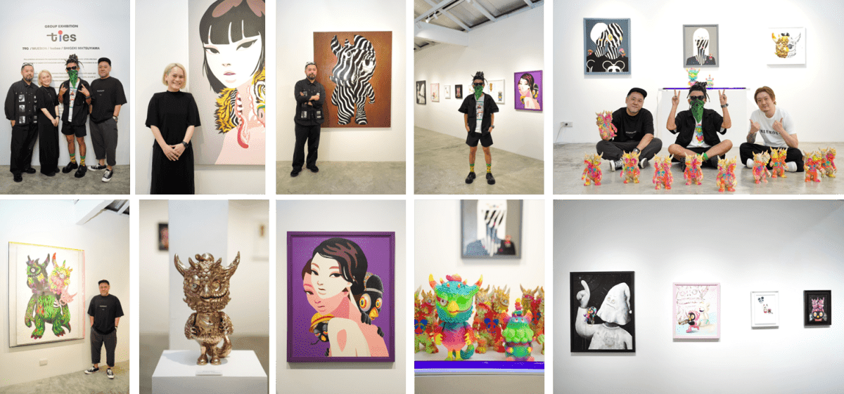 Sanctuary Gallery ร่วมมือกับ Curu Gallery นำเสนอโปรเจกต์พิเศษ “ties” เชื่อมโยงศิลปะไทย-ญี่ปุ่น