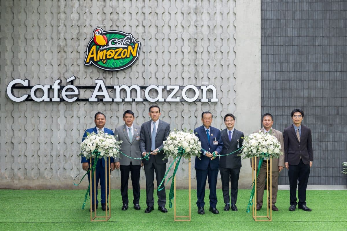 คาเฟ่ อเมซอน เปิดสาขาใหม่ ร้านกาแฟแบรนด์แรก ณ รัฐสภา ชวนสัมผัสประสบการณ์เครื่องดื่มคุณภาพ พร้อมวิวแม่น้ำเจ้าพระย