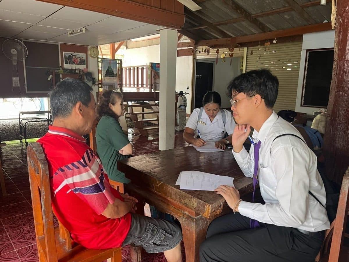 คณะสาธารณสุขศาสตร์ ม.พะเยา ลงพื้นที่คัดกรองสุขภาพผู้สูงอายุ ยกระดับคุณภาพชีวิตสู่สังคมสูงวัยอย่างยั่งยืน