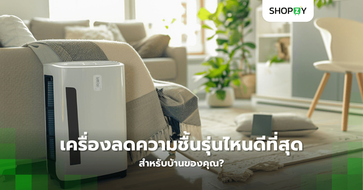 เครื่องลดความชื้นรุ่นไหนดีที่สุดสำหรับบ้านของคุณ?