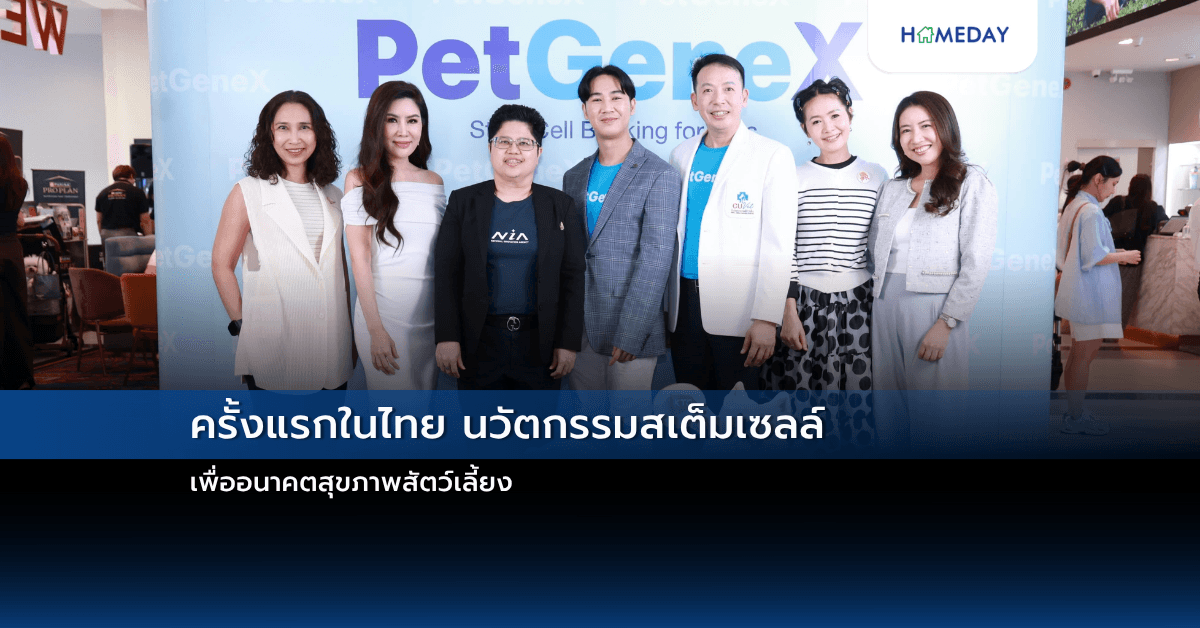 ครั้งแรกในไทย นวัตกรรมสเต็มเซลล์เพื่ออนาคตสุขภาพสัตว์เลี้ยง