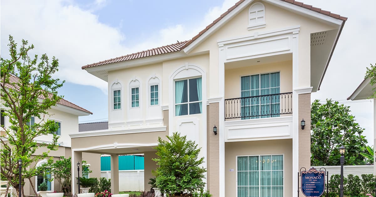 พรีวิว แลนซิโอ คริป รัตนาธิเบศร์-เวสต์เกต บ้านเดี่ยวและบ้านแฝด 2 ชั้น สไตล์ French Colonial ใจกลางเวสต์เกต