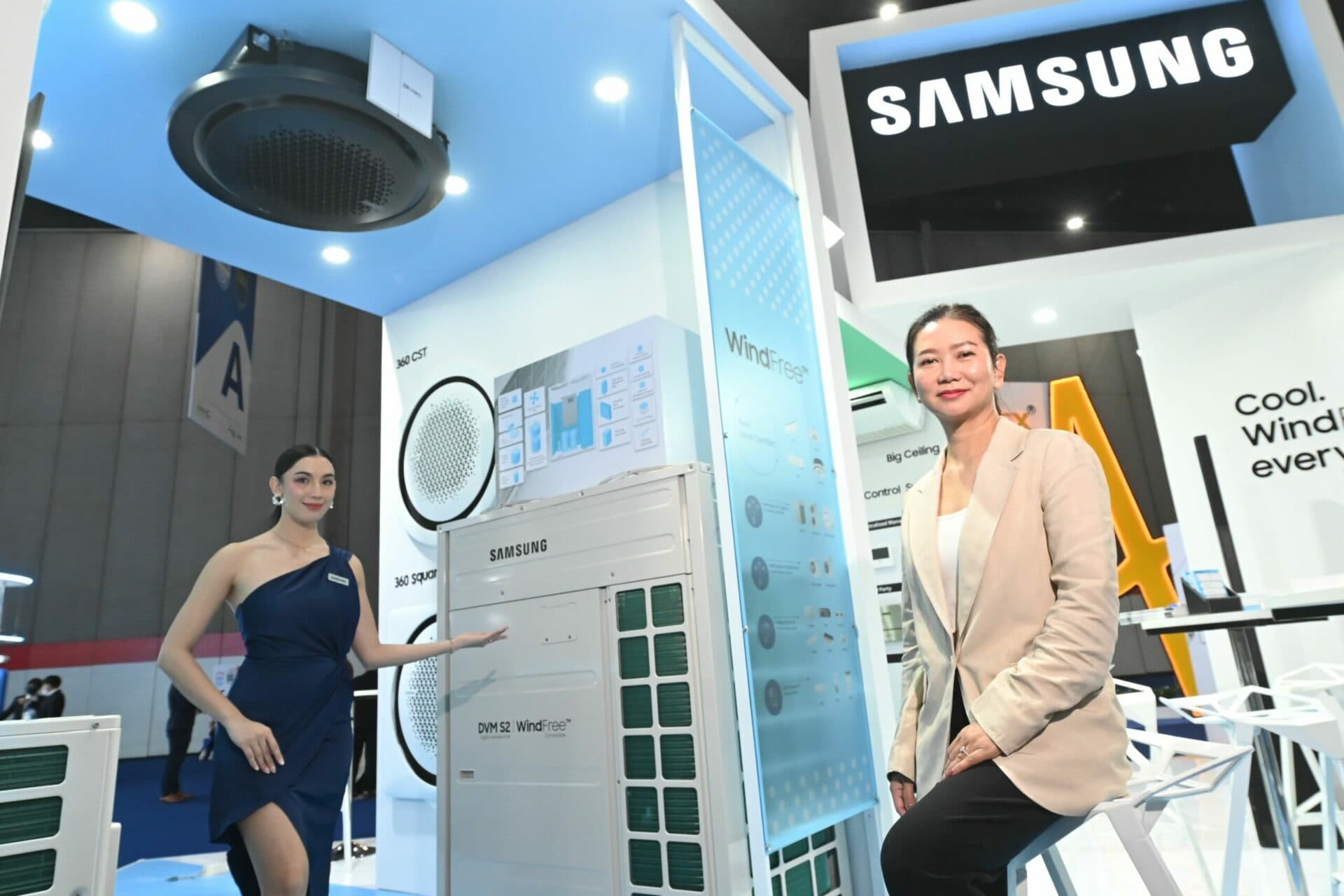 ซัมซุง เปิดตัวระบบเครื่องปรับอากาศ DVM S2 (VRF) ใหม่ล่าสุด เพิ่มประสิทธิภาพความเย็นที่ชาญฉลาดและเร็วขึ้นด้วยความสามารถ AI ขั้นสูง พร้อมเทคโนโลยี WindFree™Cooling เอกสิทธิ์เฉพาะสุดล้ำที่เดียวในโลก