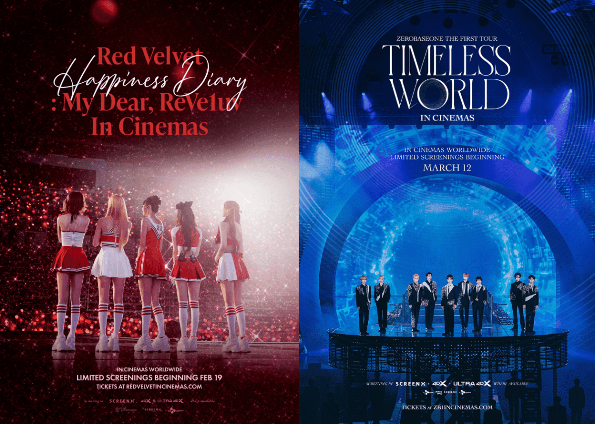 เมเจอร์ ซีนีเพล็กซ์ กรุ้ป นำภาพยนตร์คอนเสิร์ต K-Pop เข้าฉายเอ็กซ์คลูซีฟในโรงภาพยนตร์ มอบความสุขให้แฟนคอนเสิร์ตชาวไทยด้วยวงเกิร์ลกรุ๊ป “Red Velvet” และ “ZEROBASEONE”