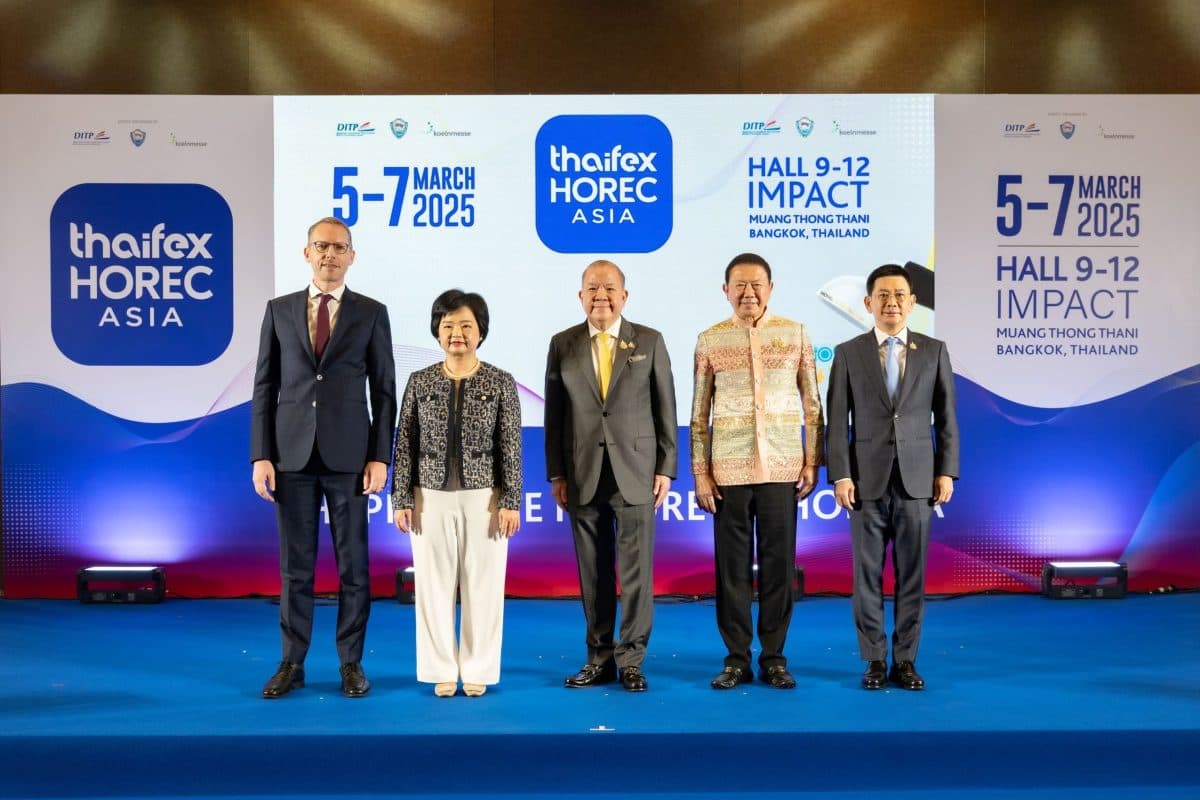 THAIFEX – HOREC ASIA 2025 สุดคึกคัก ยอดผู้ซื้อ-ผู้ชมงานโตกว่าร้อยละ 8 มูลค่าการสั่งซื้อทะลุ 3,138 ล้านบาท